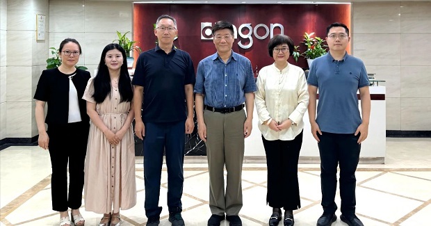 中华商标协会会长马夫一行走访理事单位北京银龙知识产权代理有限公司