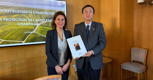 中华商标协会代表团访问法国香槟协会